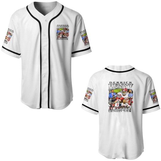 Discover Derrick Henry Unisex Softstyle Baseball Jerseys