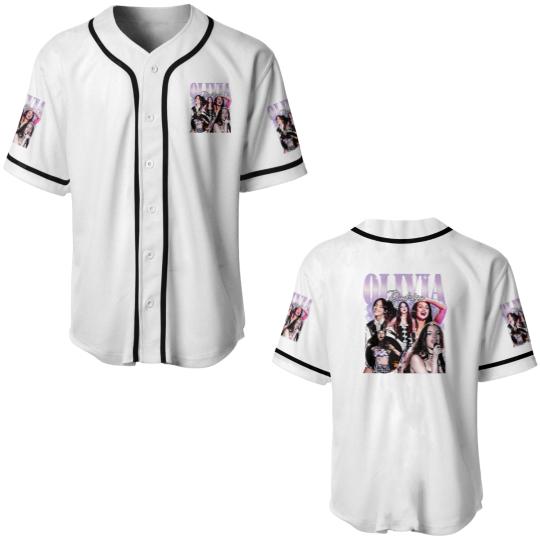 Discover Olivia Rodrigo Vintage 90s Baseball Jerseys, Olivia Rodrigo Baseball Jerseys