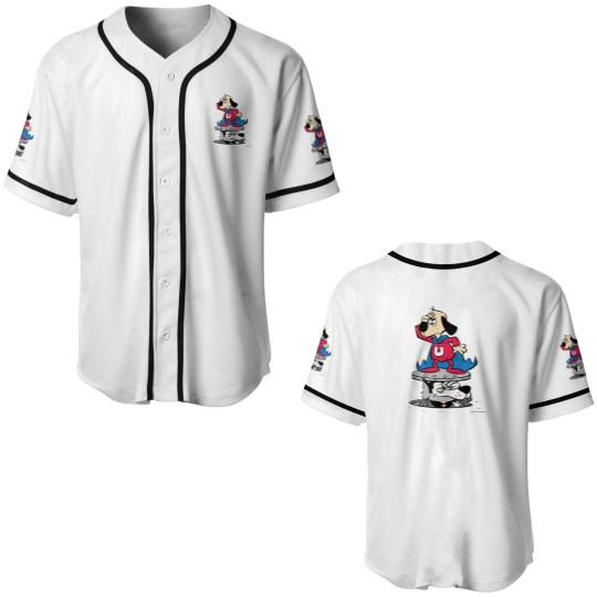 Discover Underdog | Underdog & Riff Raff On Look-Out Baseball Jerseys