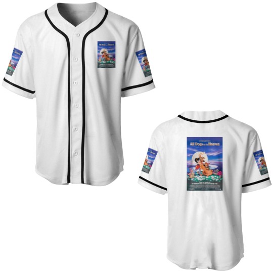 Discover All Dogs Go To Heaven Baseball Jerseys