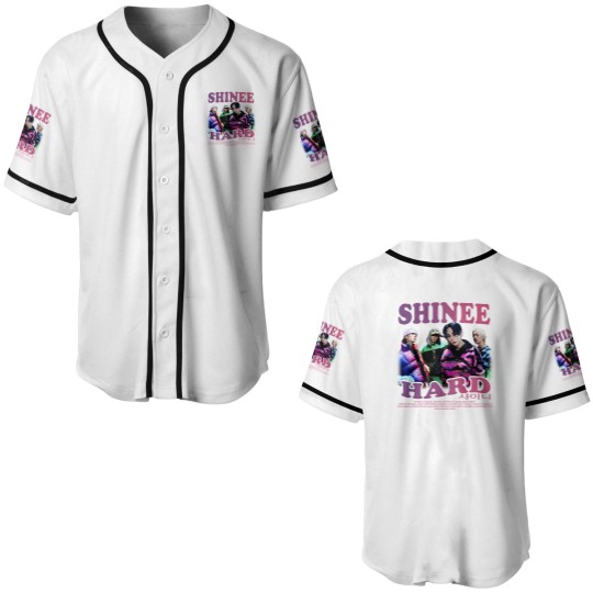 Discover Shinee Kpop Baseball Jerseys for Shawol Fans