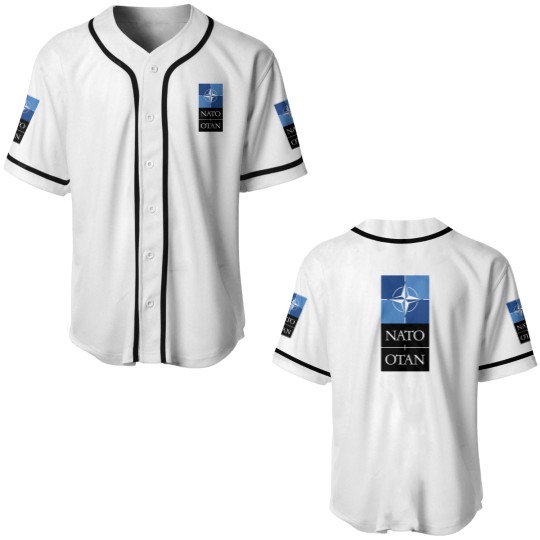 Discover Nato Otan Military Defense Alliance Europe USA Baseball Jerseys
