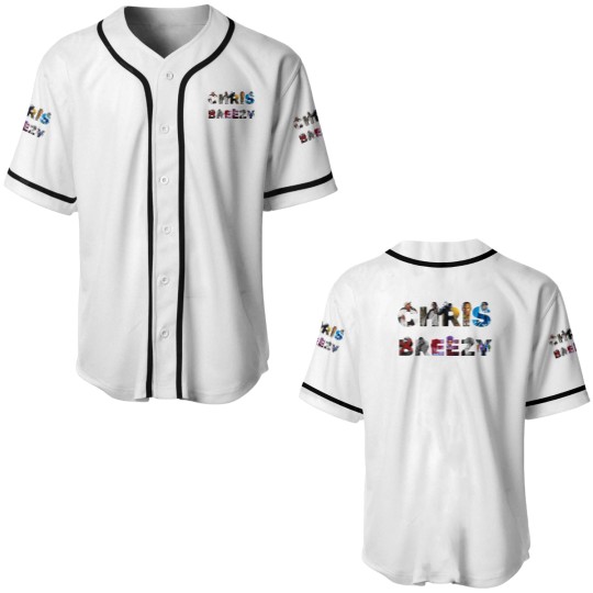 Discover Chris Brown 11:11 Tour 2024 Baseball Jerseys, Chris Brown Fan Baseball Jerseys