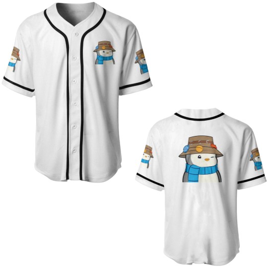 Discover cartoon pudgy penguin 4750 nft lovely animal Baseball Jerseys