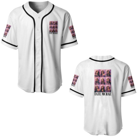 Discover Tate Mcrae Wanna Be Tate Mcrae Shir Baseball Jerseys