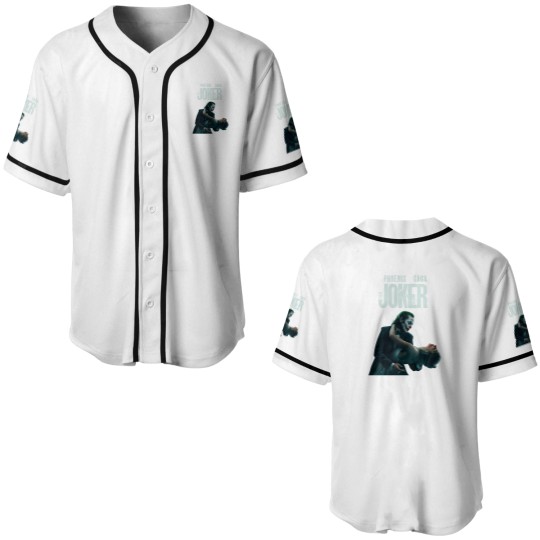 Discover Joker 2 Folie Deux 2024 Movie Baseball Jerseys, Ld ga and Joaquin Phoenix Baseball Jerseys