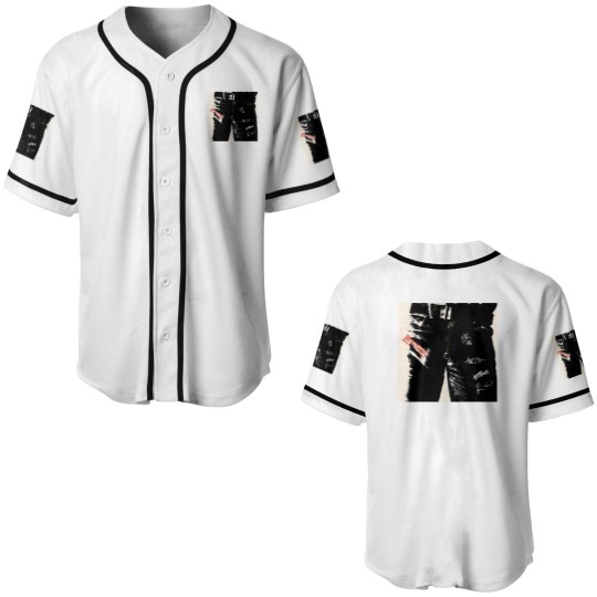 Discover Sticky Fingers album vintage Baseball Jerseys