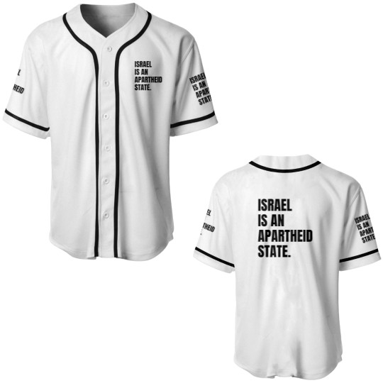 Discover Israel is an Apartheid State Baseball Jerseys
