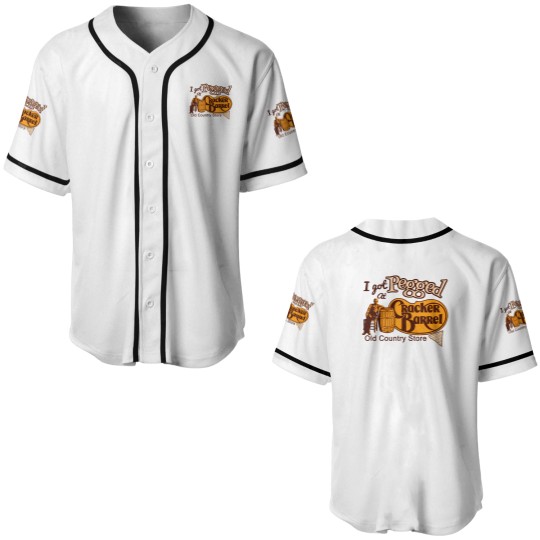 Discover I got Pegged at Cracker Barrel Old Country Store Baseball Jerseys, Cracker Barrel Baseball Jerseys