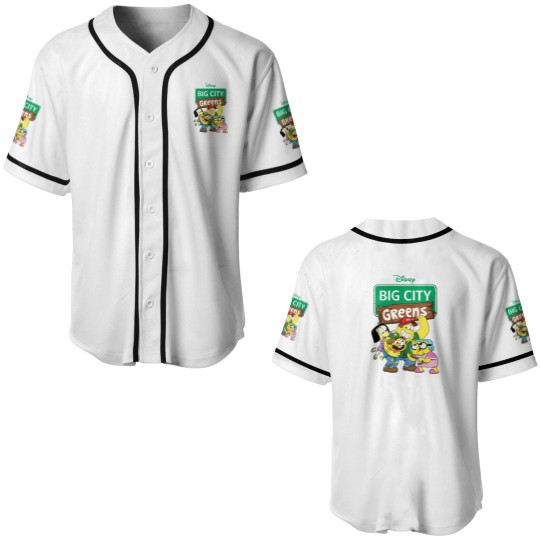 Discover Big City Greens Family Baseball Jersey