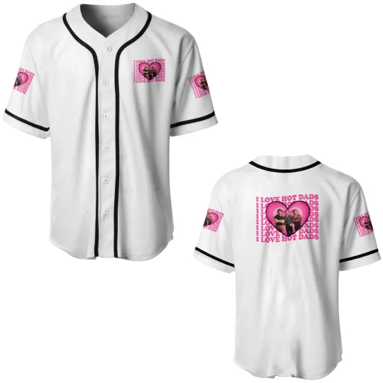 Discover I Love Hot Dads Jonas Brothers  Baseball Jerseys, Jonas Brothers Baseball Jerseys
