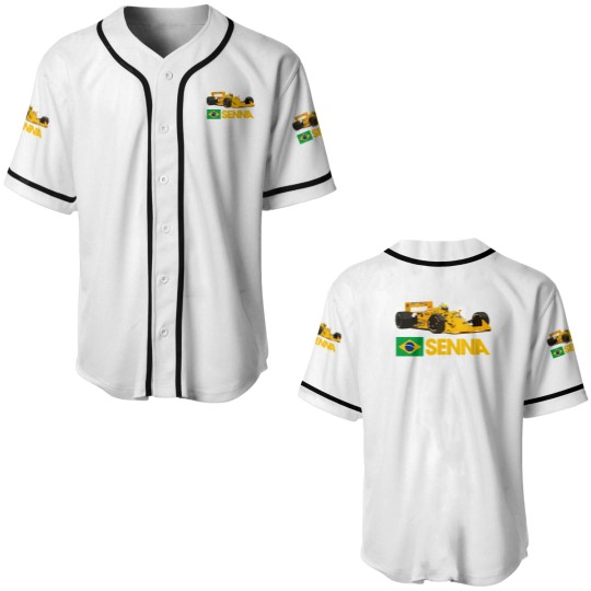 Discover Ayrton Senna Baseball Jerseys