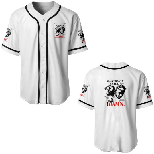Discover Kendrick Lamar Vintage Baseball Jersey - DAMN Collection