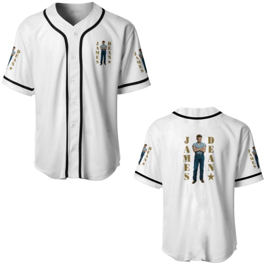 Discover James Dean Baseball Jerseys