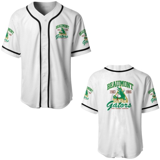 Discover Beaumont Golden Gators 1 Baseball Jerseys