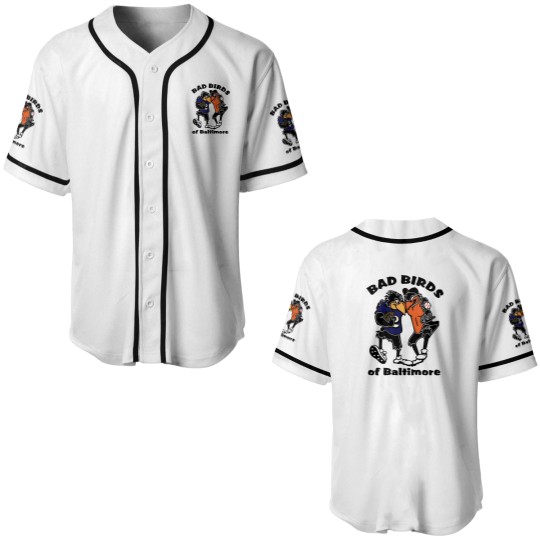 Discover BAD BIRDS OF BALTIMORE Baseball Jerseys