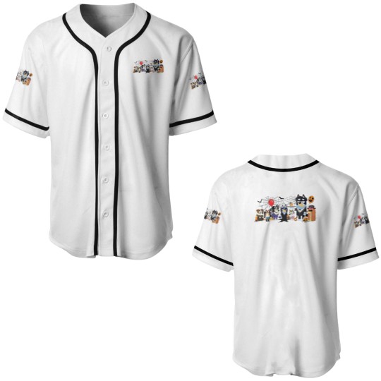 Discover BlueyDad Halloween Baseball Jerseys