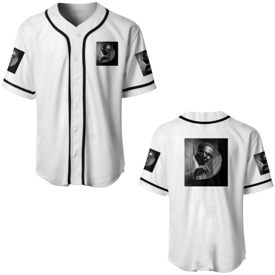 Discover Vintage 90s Thelonious Monk Jazz Musician Artwork 1990s Fashion Baseball Jerseys