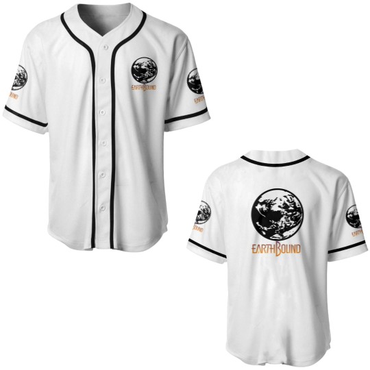 Discover Earthbound Logo Classic Baseball Jerseys