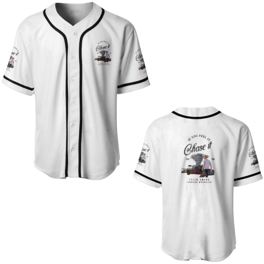 Discover Tyler Owens Twisters Baseball Jerseys - If You Feel It, Chase It