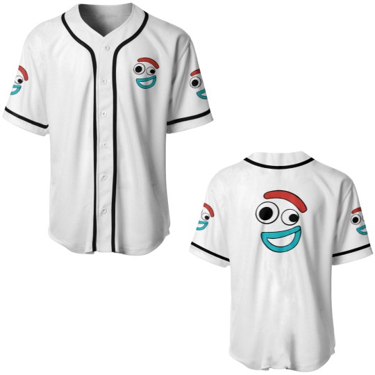 Discover Forky Smiling Face Baseball Jerseys