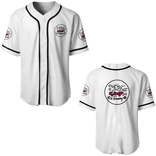 Discover Keith Haring Skateboard Baseball Jerseys