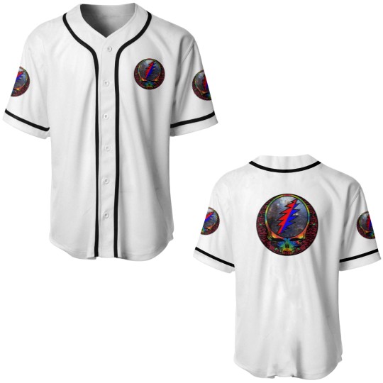 Discover Grateful Logo Dead Baseball Jerseys