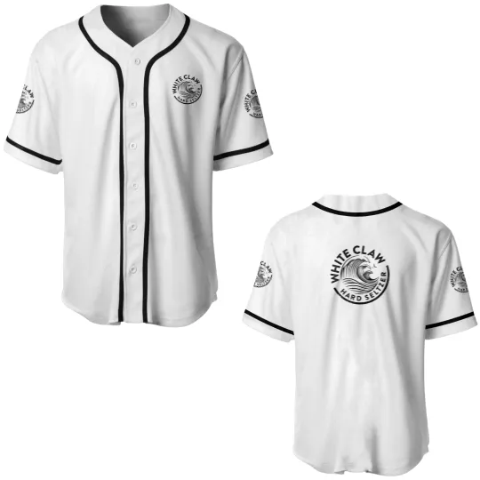 Discover Wh Claw-Logo Baseball Jerseys