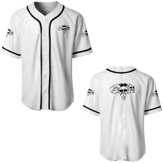 Discover Mongols MC Logo Baseball Jerseys