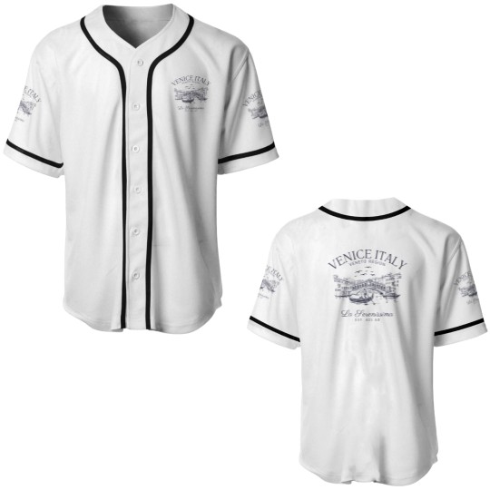 Discover Venice Italy Baseball Jerseys