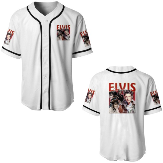 Discover Vintage Elvis Presley Baseball Jerseys