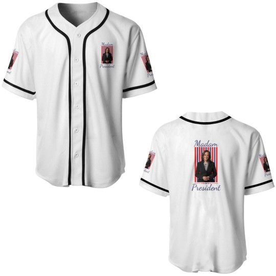 Discover Kamala Harris Presidential Baseball Jersey - Madam President