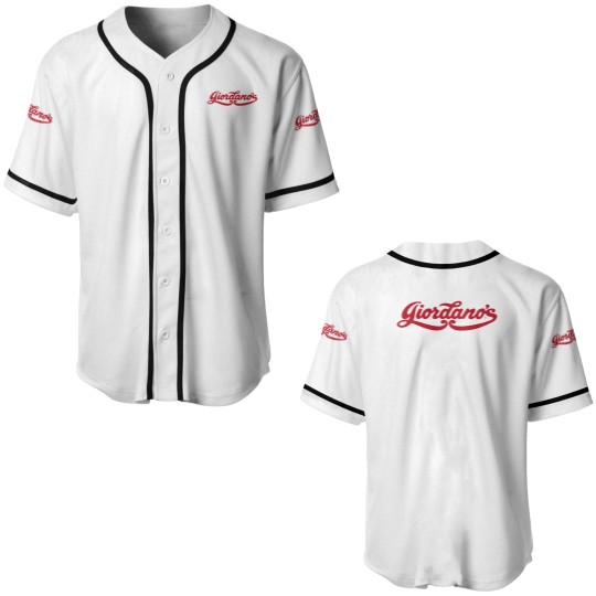 Discover Giordanos Pizza Italian Restaurant Baseball Jerseys