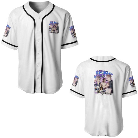 Discover Jeno NCT Dream Graphic Baseball Jersey