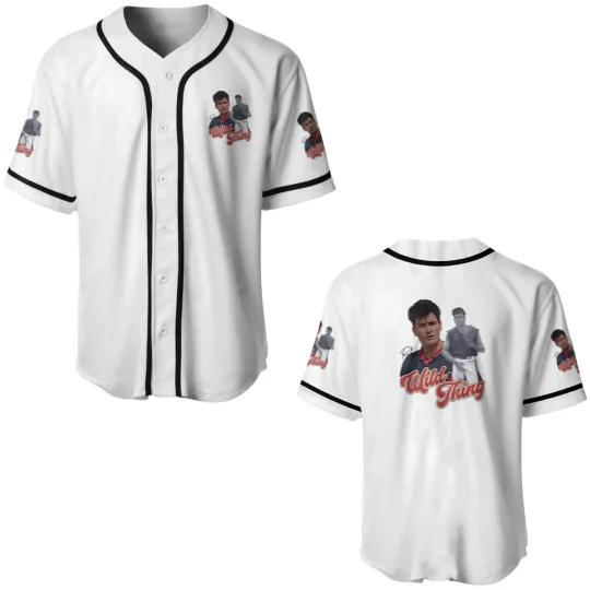 Discover Ricky Wild Thing Vaughn Baseball Jerseys