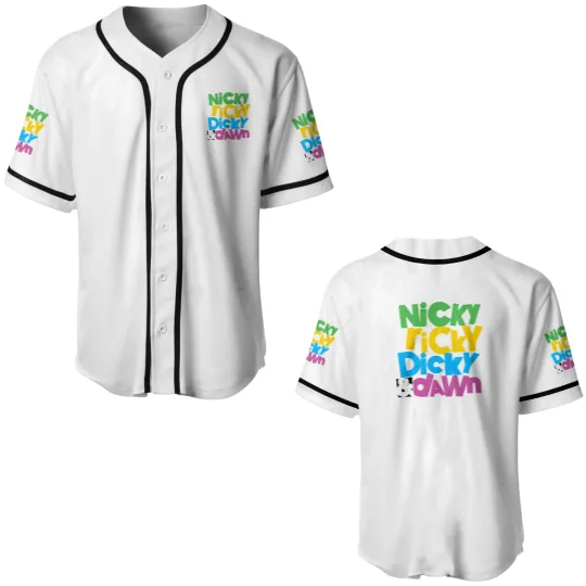 Discover nicky ricky dicky and dawn Baseball Jerseys