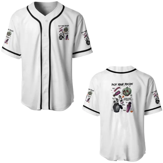 Discover Pick Your Poison Baseball Jerseys