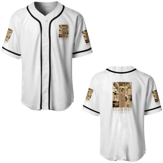 Discover Vintage 90s Style Taylor Fearless Baseball Jersey