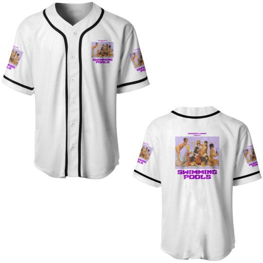 Discover Kendrick Lamar Inspired Swimming Pools Graphic Baseball Jerseys
