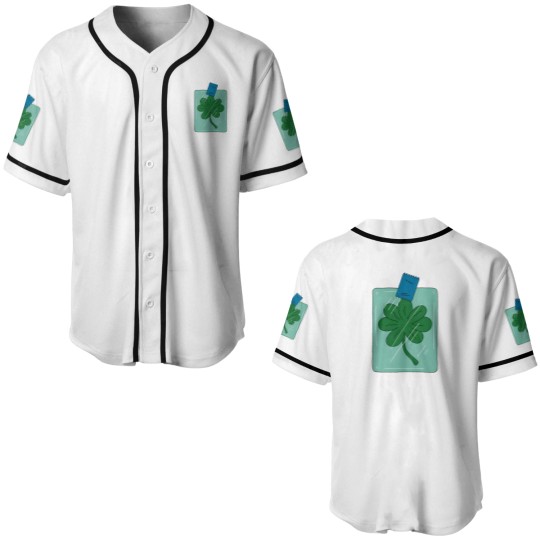 Discover Frys 7 leaf clover - Futurama Baseball Jerseys