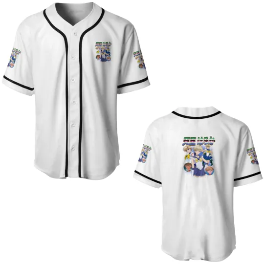 Discover Vintage Sailor Uranus Baseball Jerseys - Celebrate Sailor Moon