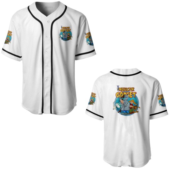 Discover Go Go Gadget Action Exploring The Inspector Gadget Film Baseball Jerseys