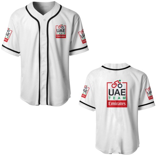 Discover UAE Team Emirates Pro Cycling Team uci world tour uae tour cycling 2023 Baseball Jerseys