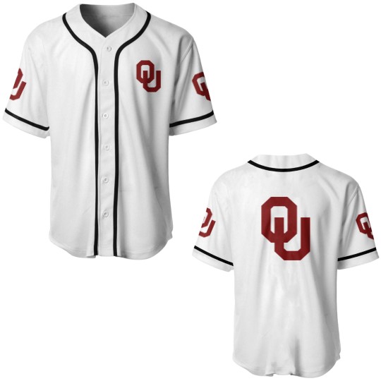 Discover The University of Oklahoma Sooners Baseball Jerseys