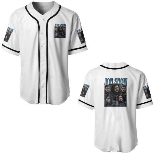 Discover Classic 90s Jon Snow Baseball Jerseys