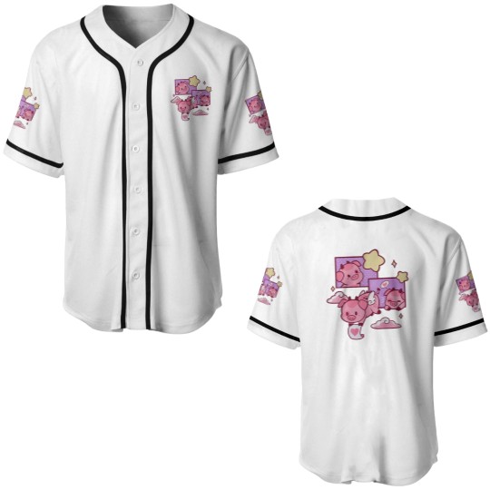 Discover Fat Nugget Valentine Hazbin Hotel Essential Baseball Jerseys, Helluva Boss Sweaters
