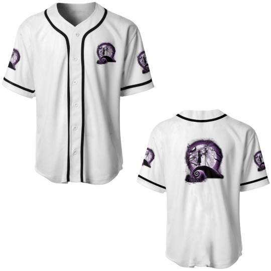 Discover Moonlight Nightmare (Purple) - Nightmare Before Christmas - Baseball Jerseys