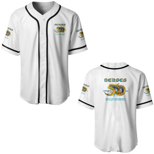 Discover Kansas 50th Anniversary Tour Leftoverture Point of Know Return Baseball Jerseys