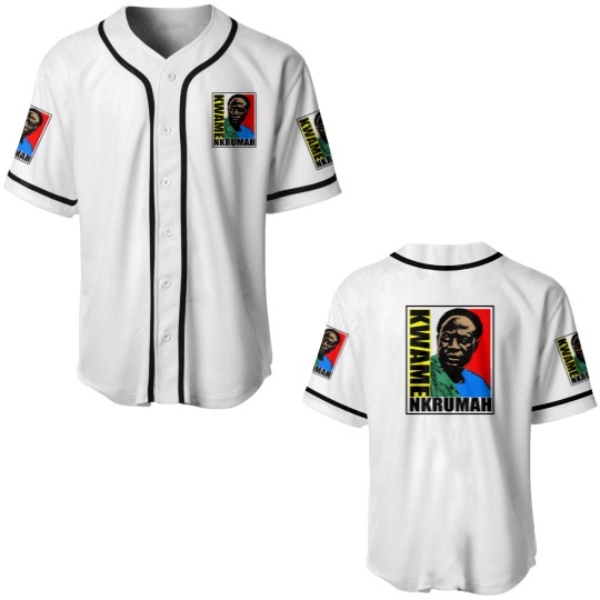 Discover Kwame Nkrumah | Classic Baseball Jerseys
