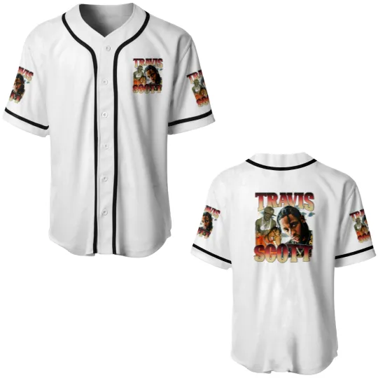 Discover Travis Baseball Jerseys, 90's Vintage Rap Baseball Jerseys RPLC26